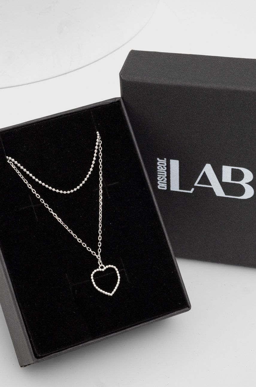 Answear Lab naszyjnik srebrny