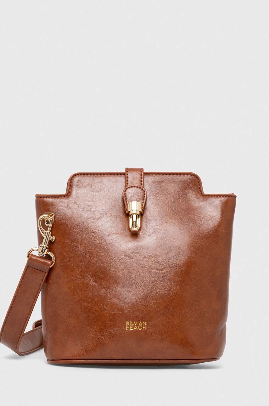 Silvian Heach torebka kolor brązowy