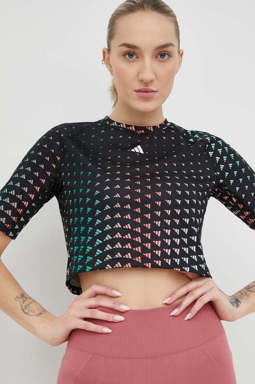 adidas Performance t-shirt treningowy Brand Love kolor czarny