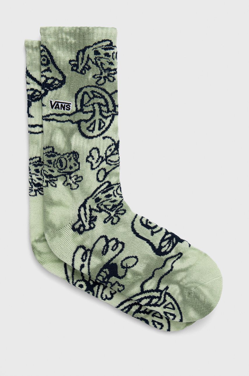 Vans skarpetki męskie kolor zielony