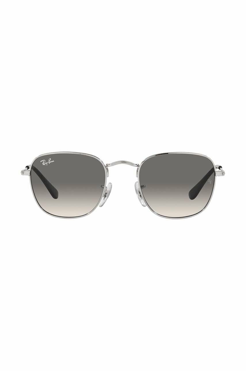 Ray-Ban okulary przeciwsłoneczne dziecięce Frank Kids kolor szary 0RJ9557S
