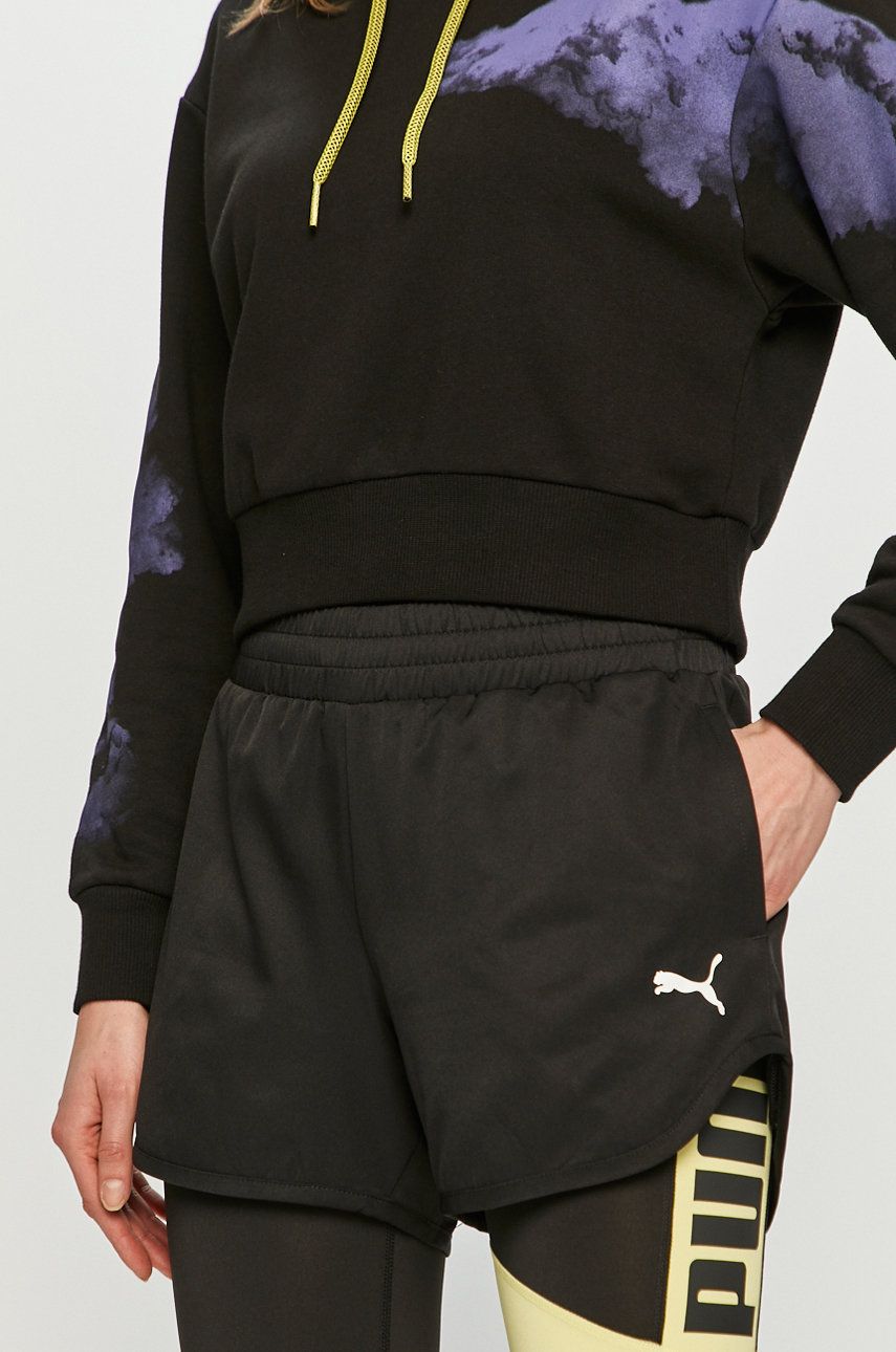 Puma szorty 586862 damskie kolor czarny