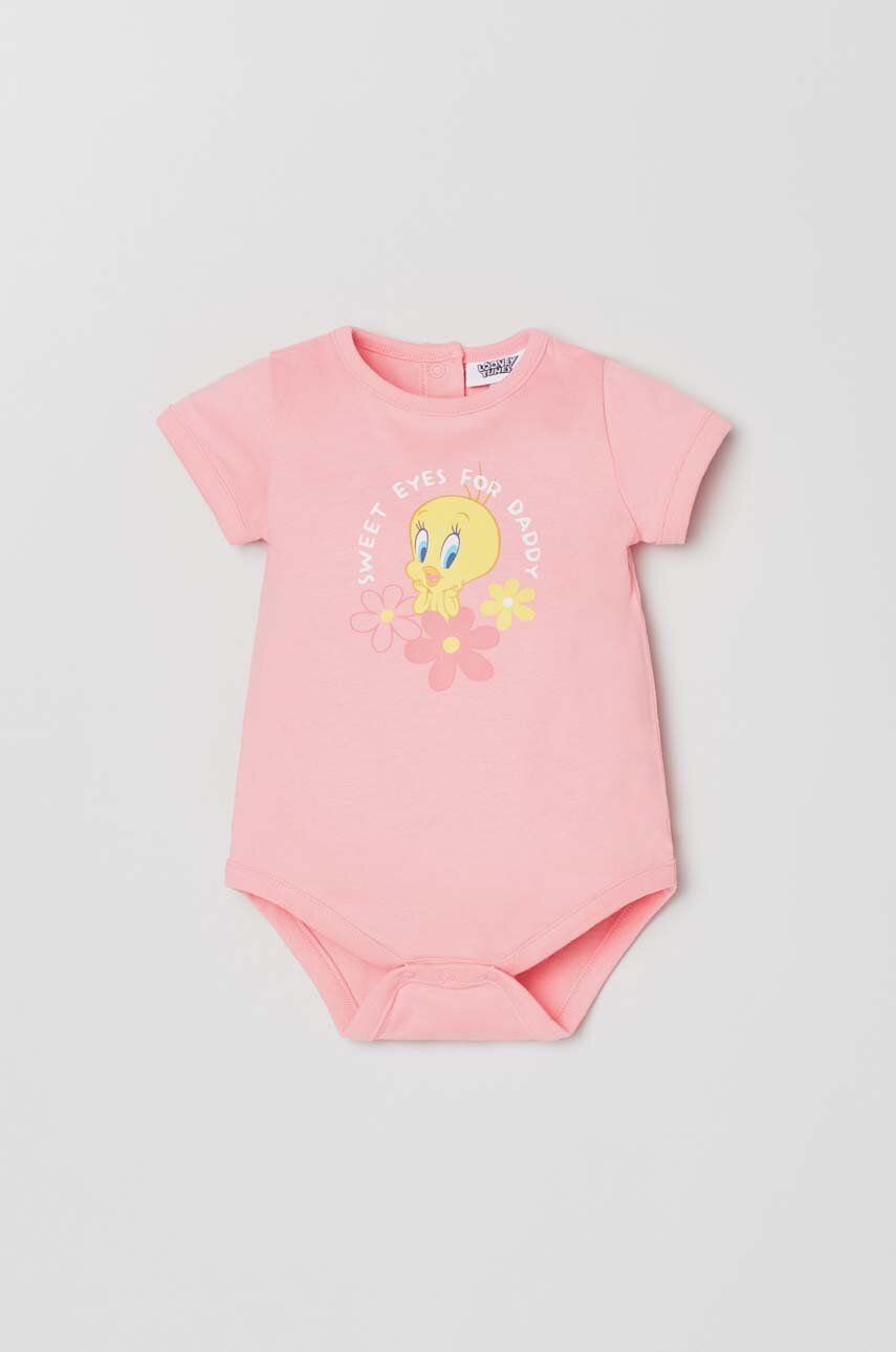 OVS body bawełniane niemowlęce