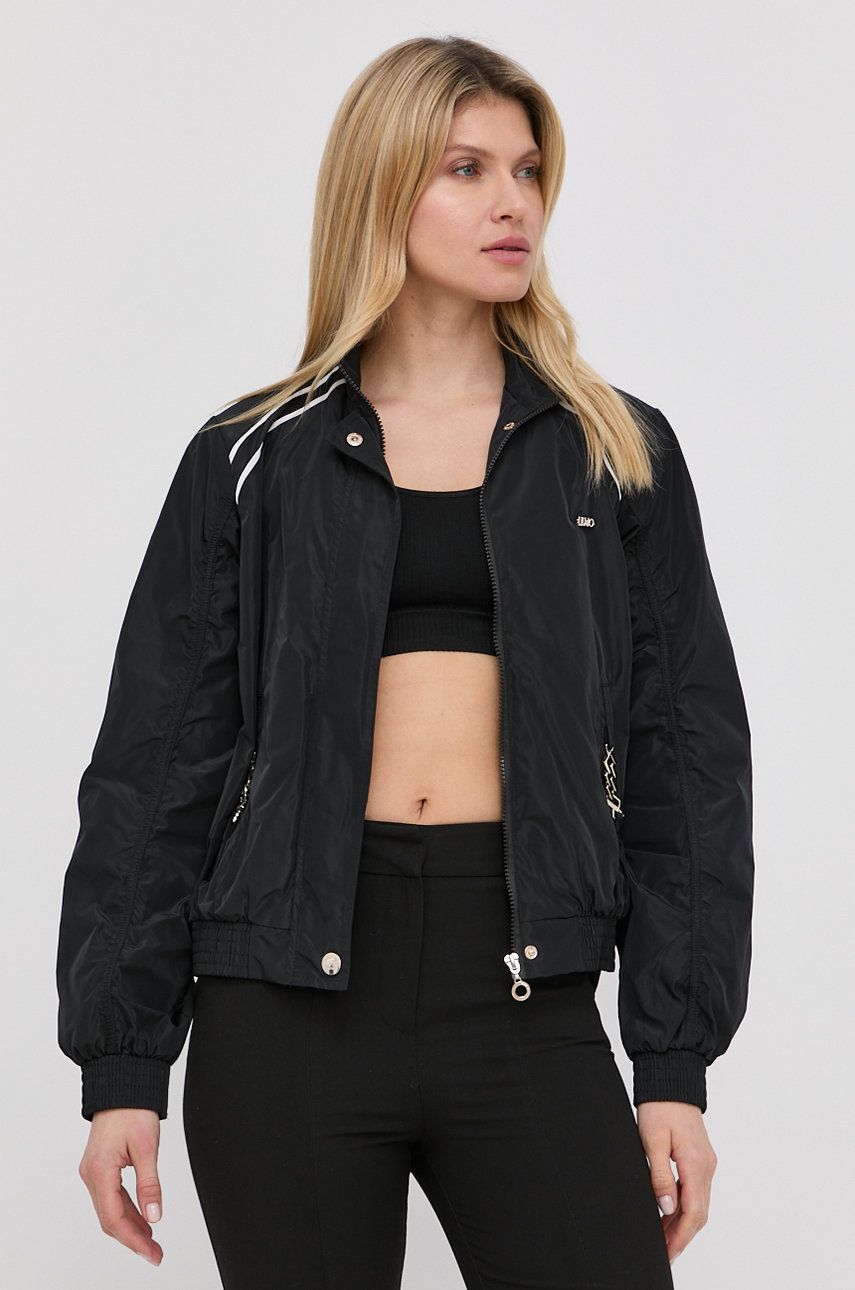 Liu Jo kurtka TA2134.TS955 damska kolor czarny przejściowa