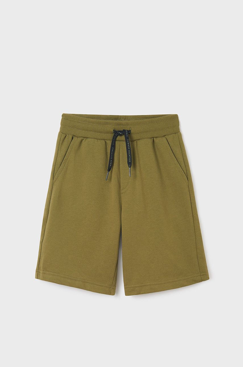 Mayoral Szorty dziecięce kolor zielony