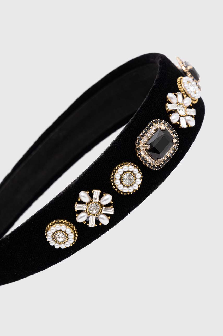 Answear Lab opaska do włosów kolor czarny