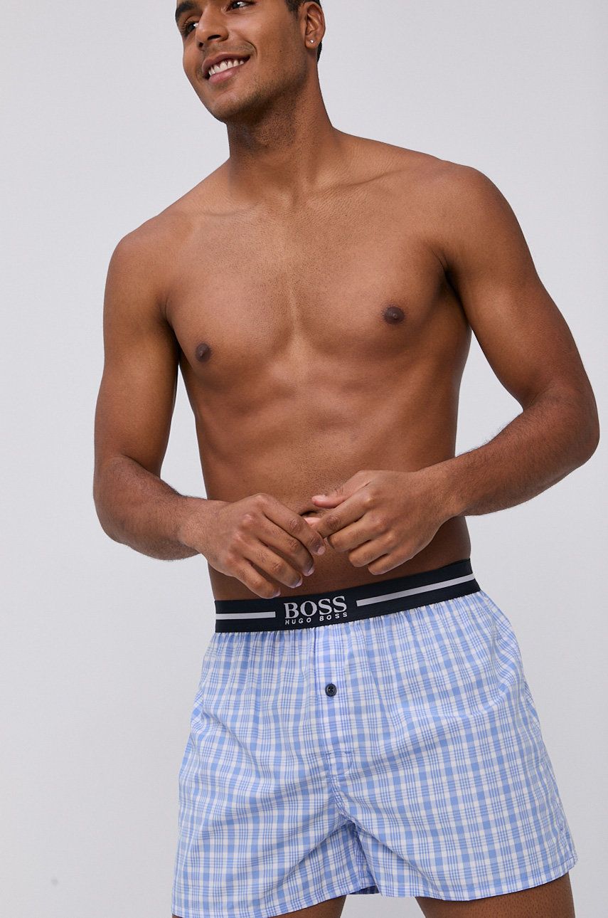 Boss Bokserki (2-pack) 50388953.NOS męskie kolor niebieski