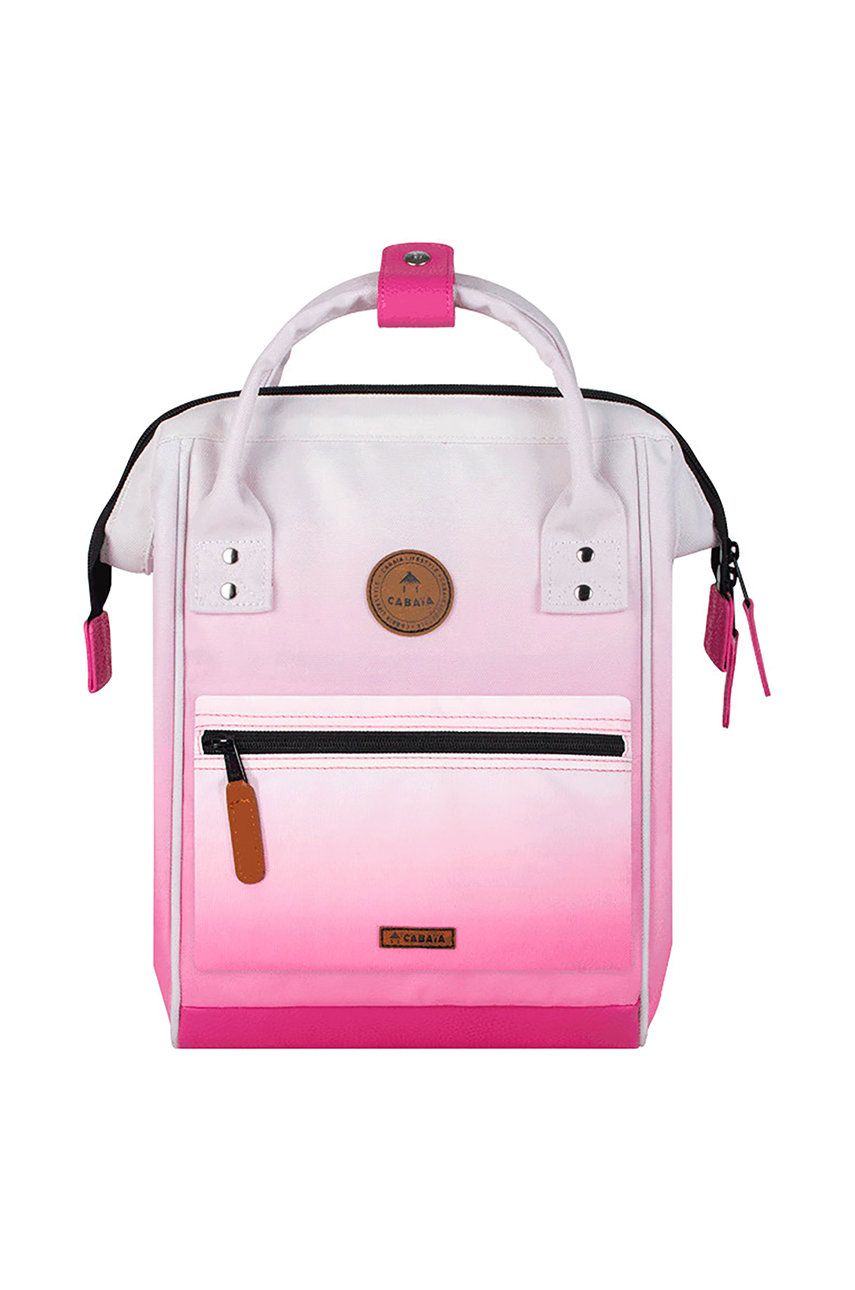 Cabaia plecak Adventurer kolor różowy duży gładki