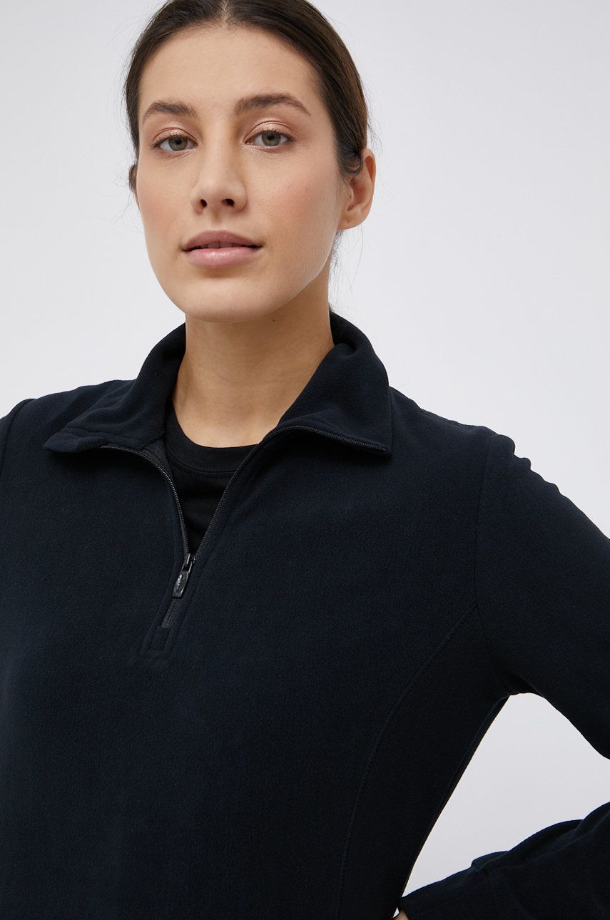 CMP bluza damska kolor czarny gładka