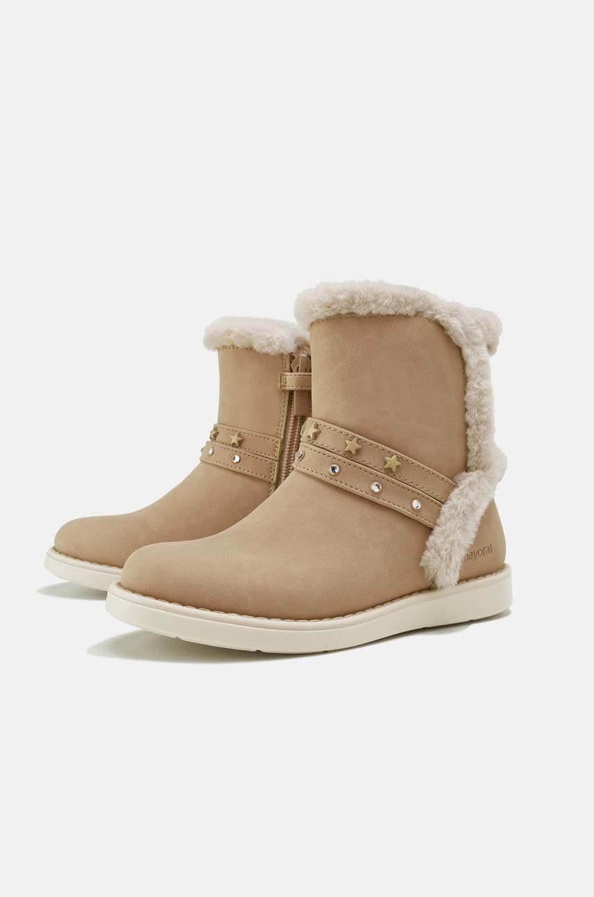 Mayoral śniegowce dziecięce kolor brązowy