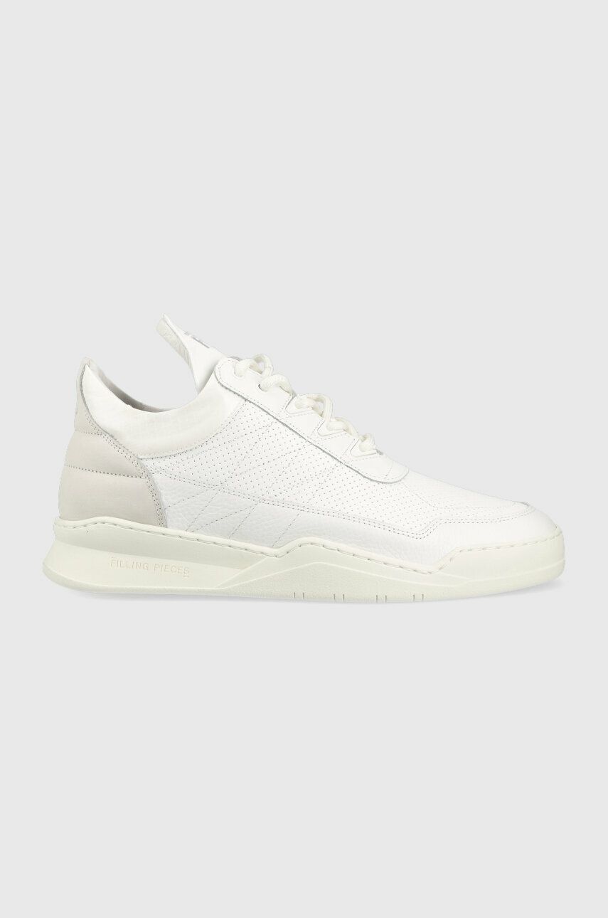 Filling Pieces sneakersy Low Top Ghost Tweek kolor biały 25227681855 25227681855-All.White