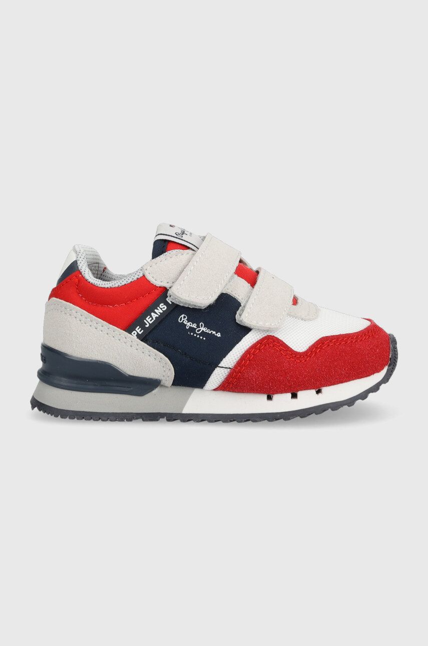 Pepe Jeans sneakersy dziecięce kolor czerwony