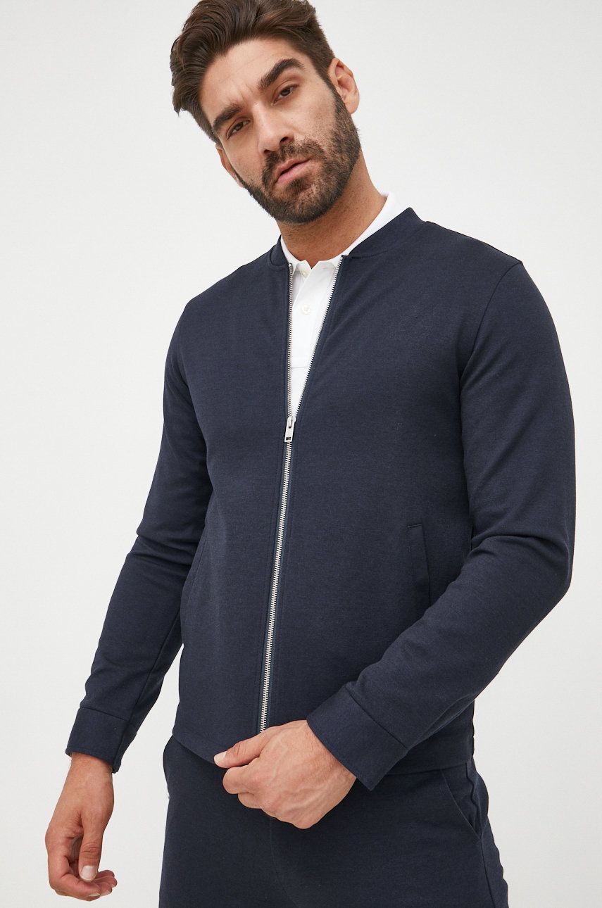 Lindbergh kurtka męska kolor granatowy przejściowa