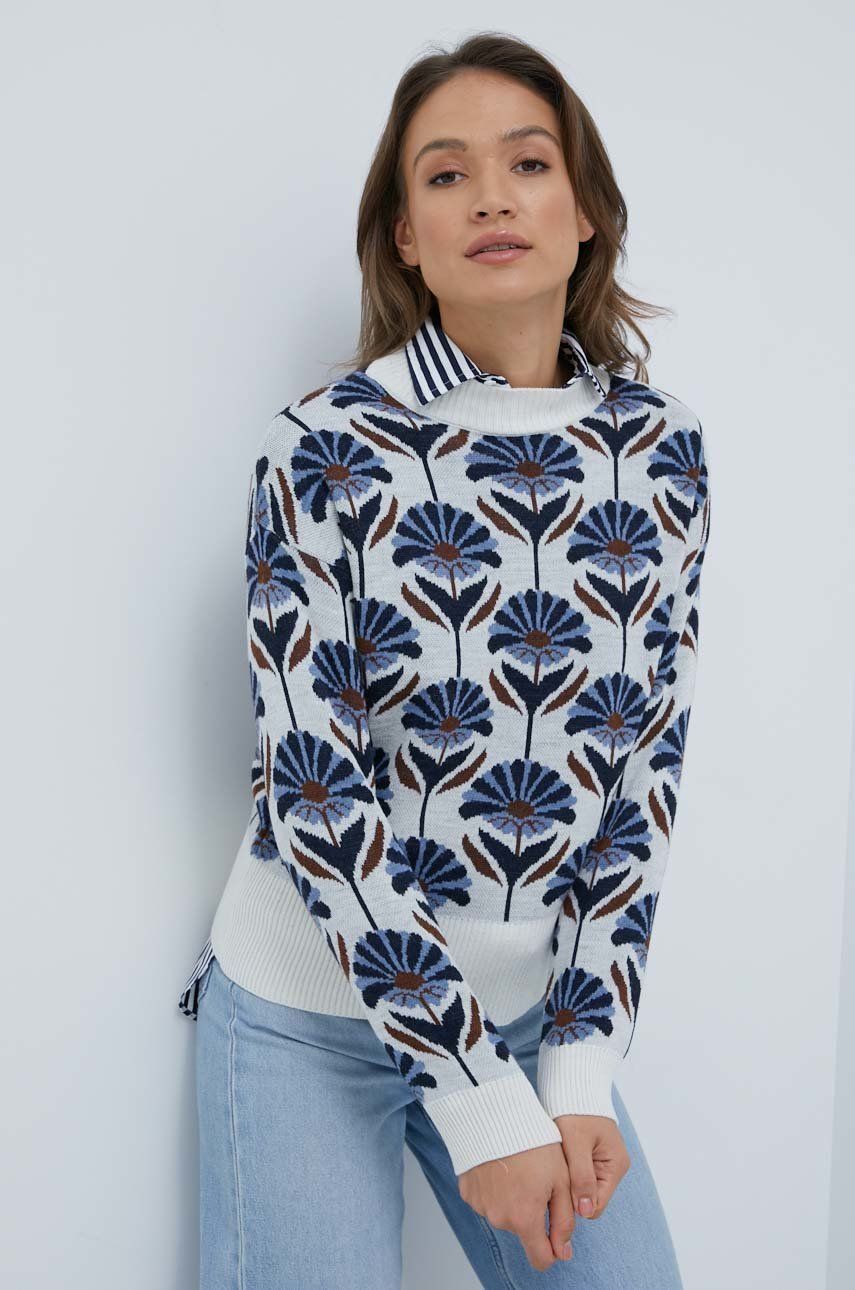 United Colors of Benetton sweter z domieszką wełny damski