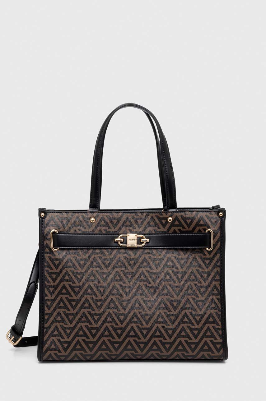 Aldo torebka CARONNI kolor brązowy CARONNI.900