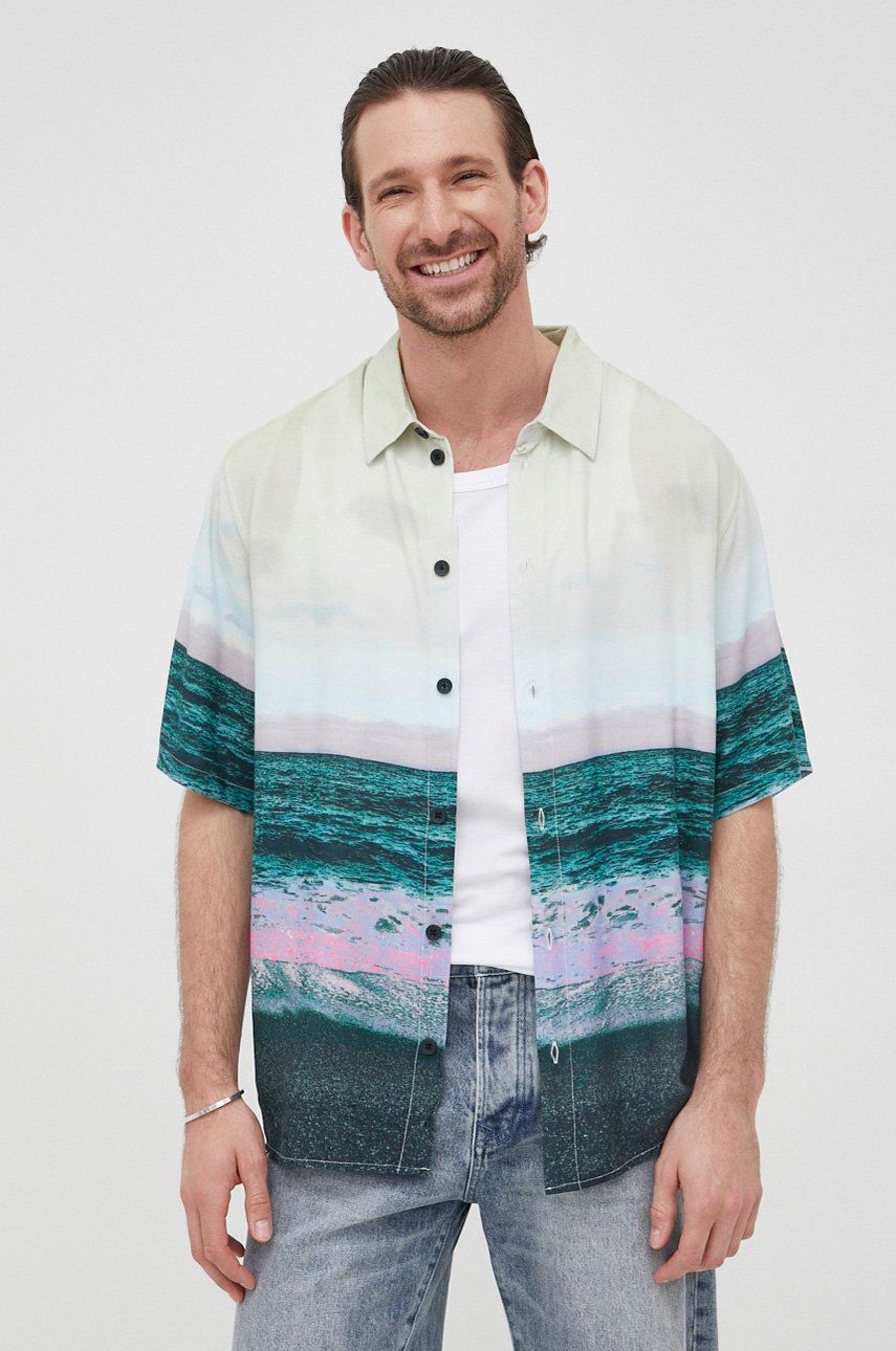 Young Poets Society koszula 106924. męska relaxed z kołnierzykiem klasycznym