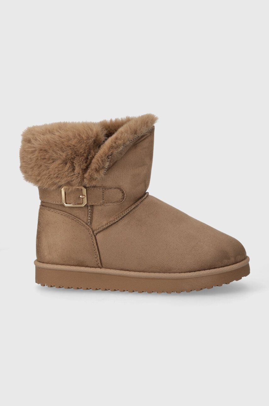 Answear Lab śniegowce kolor beżowy