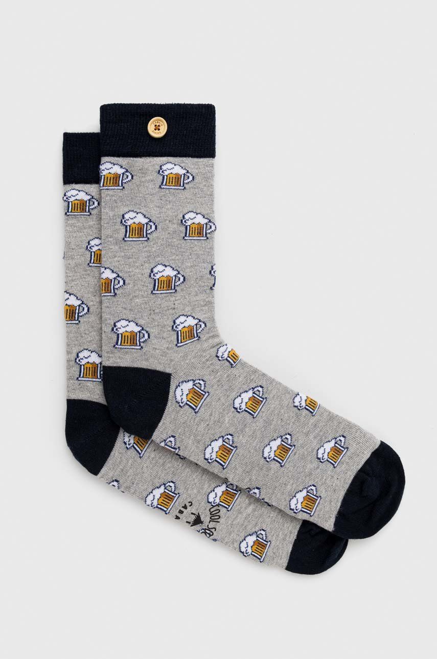 Cabaia skarpetki męskie kolor szary
