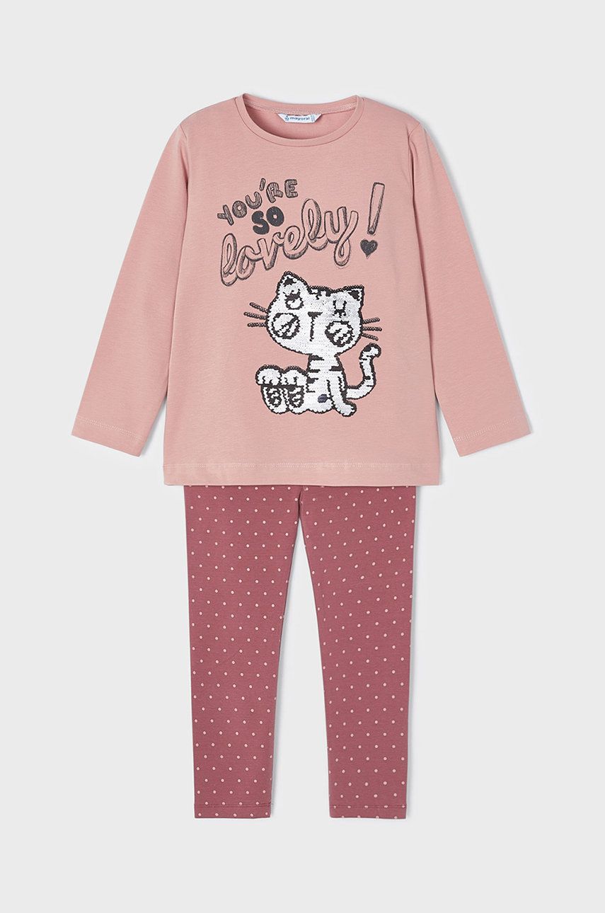 Mayoral komplet dziecięcy kolor różowy