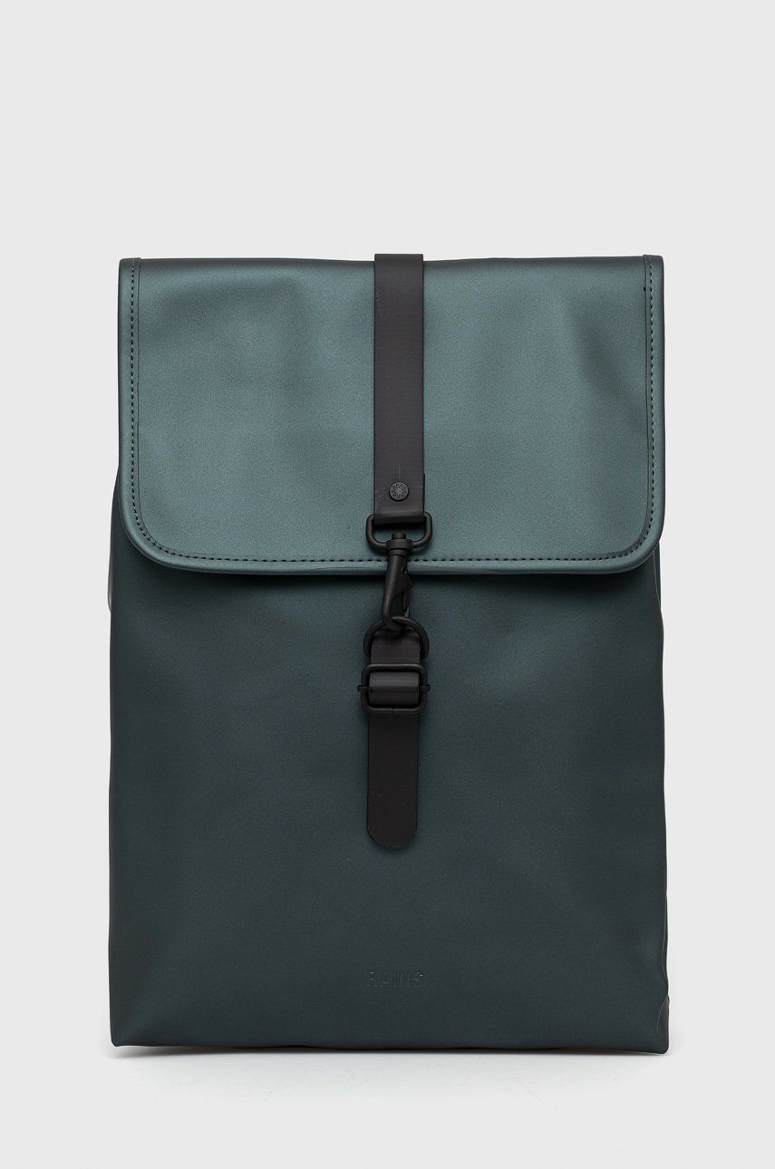 Rains plecak kolor zielony duży gładki