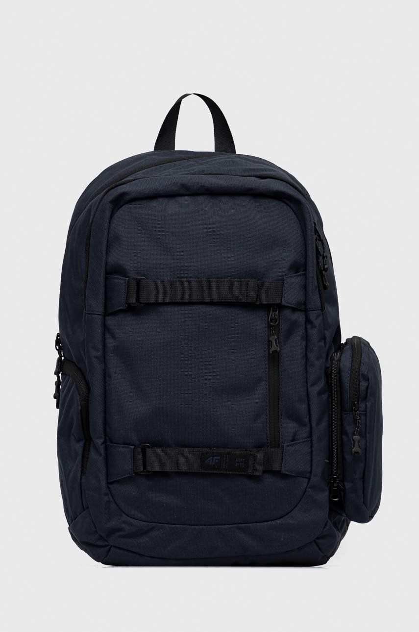 4F plecak kolor granatowy duży gładki