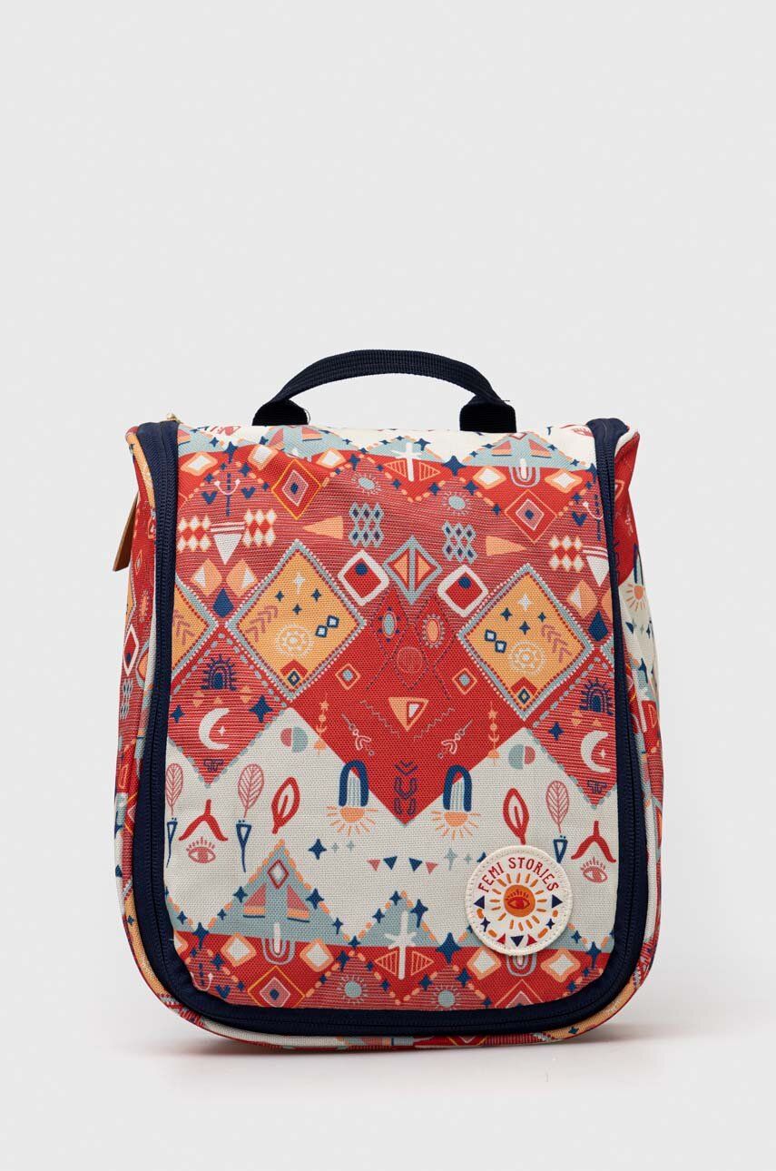 Femi Stories kosmetyczka kolor czerwony