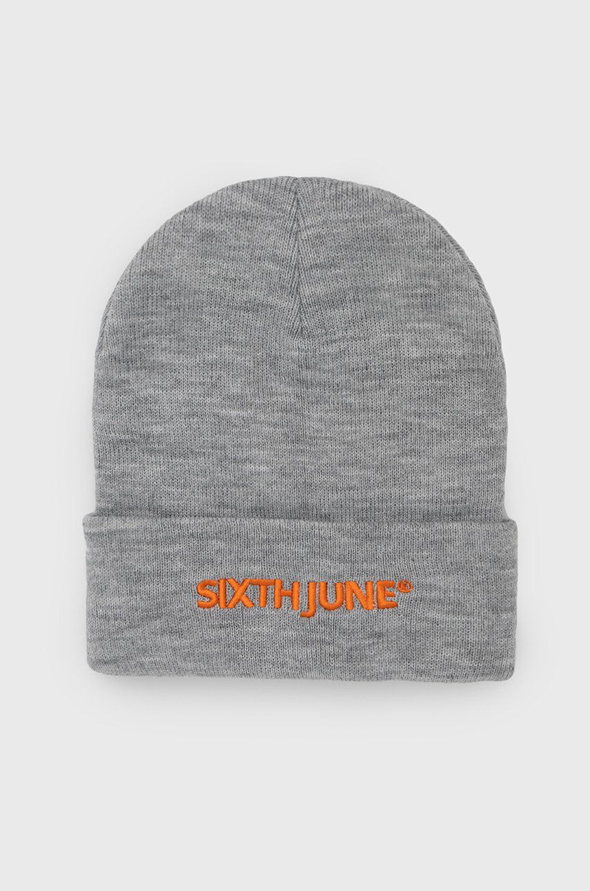 Sixth June Czapka kolor szary