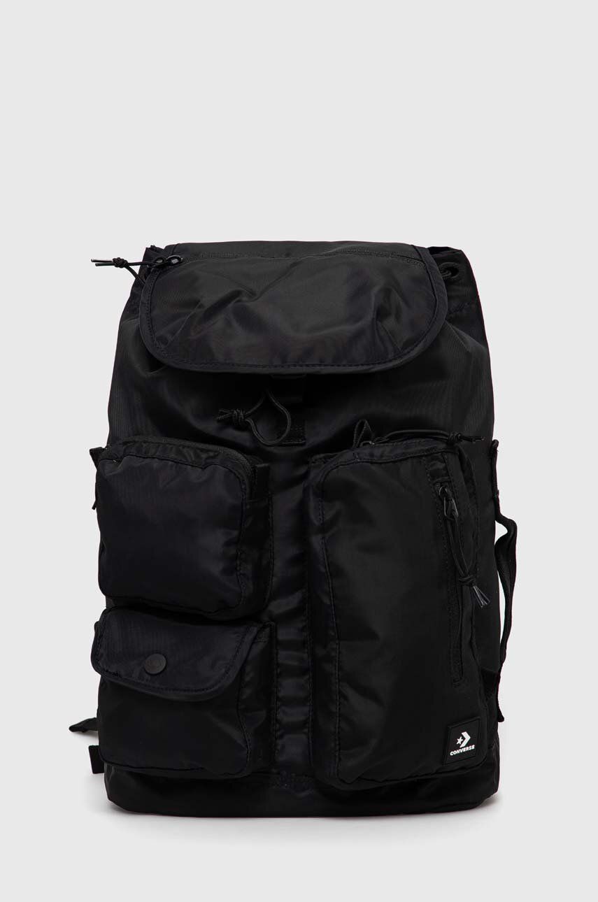 Converse plecak kolor czarny duży gładki