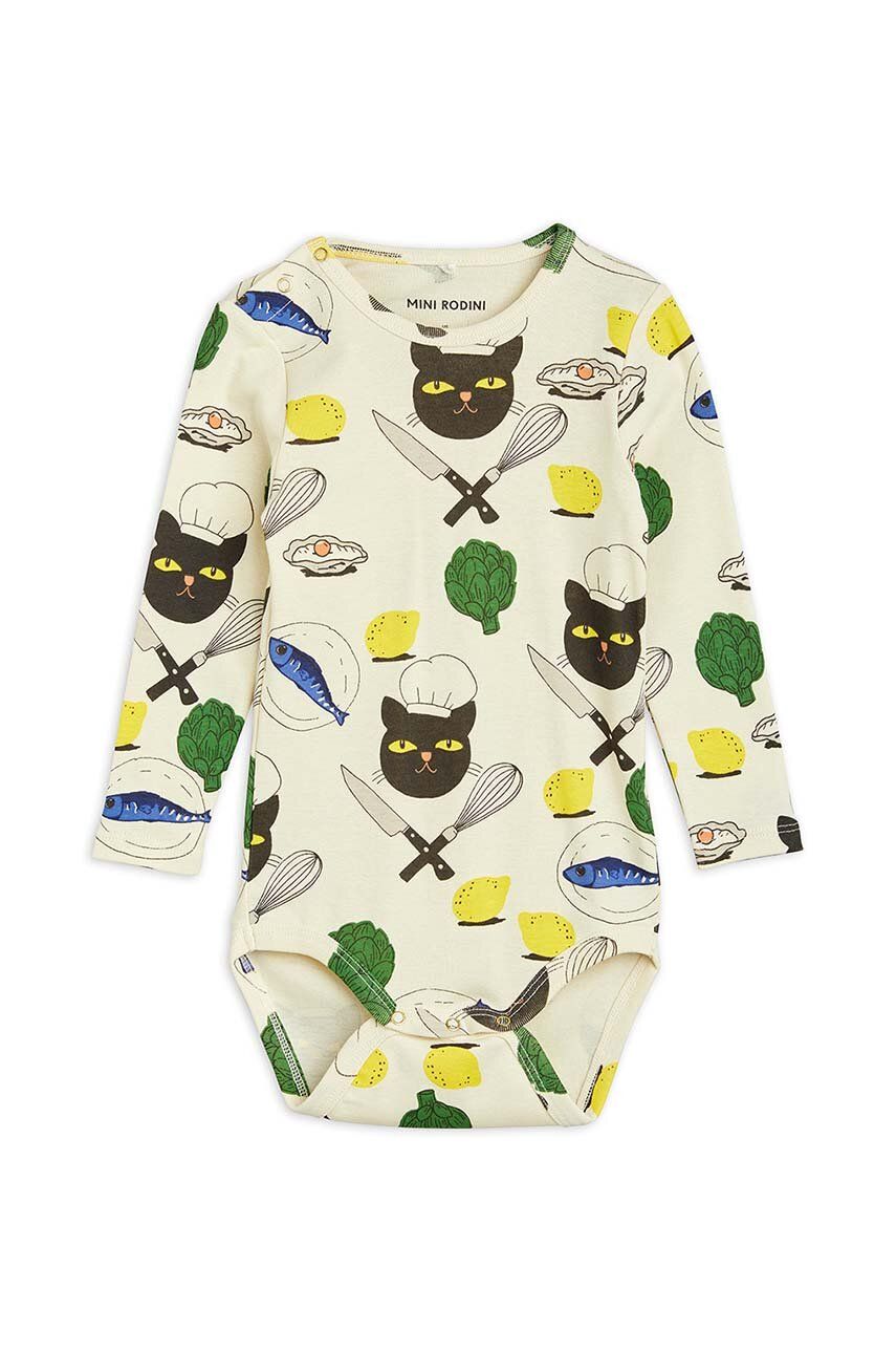 Mini Rodini body bawełniane niemowlęce