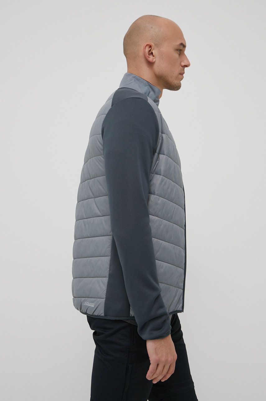 Viking kurtka męska kolor szary przejściowa