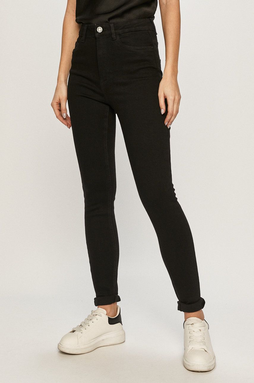 Noisy May Jeansy damskie medium waist