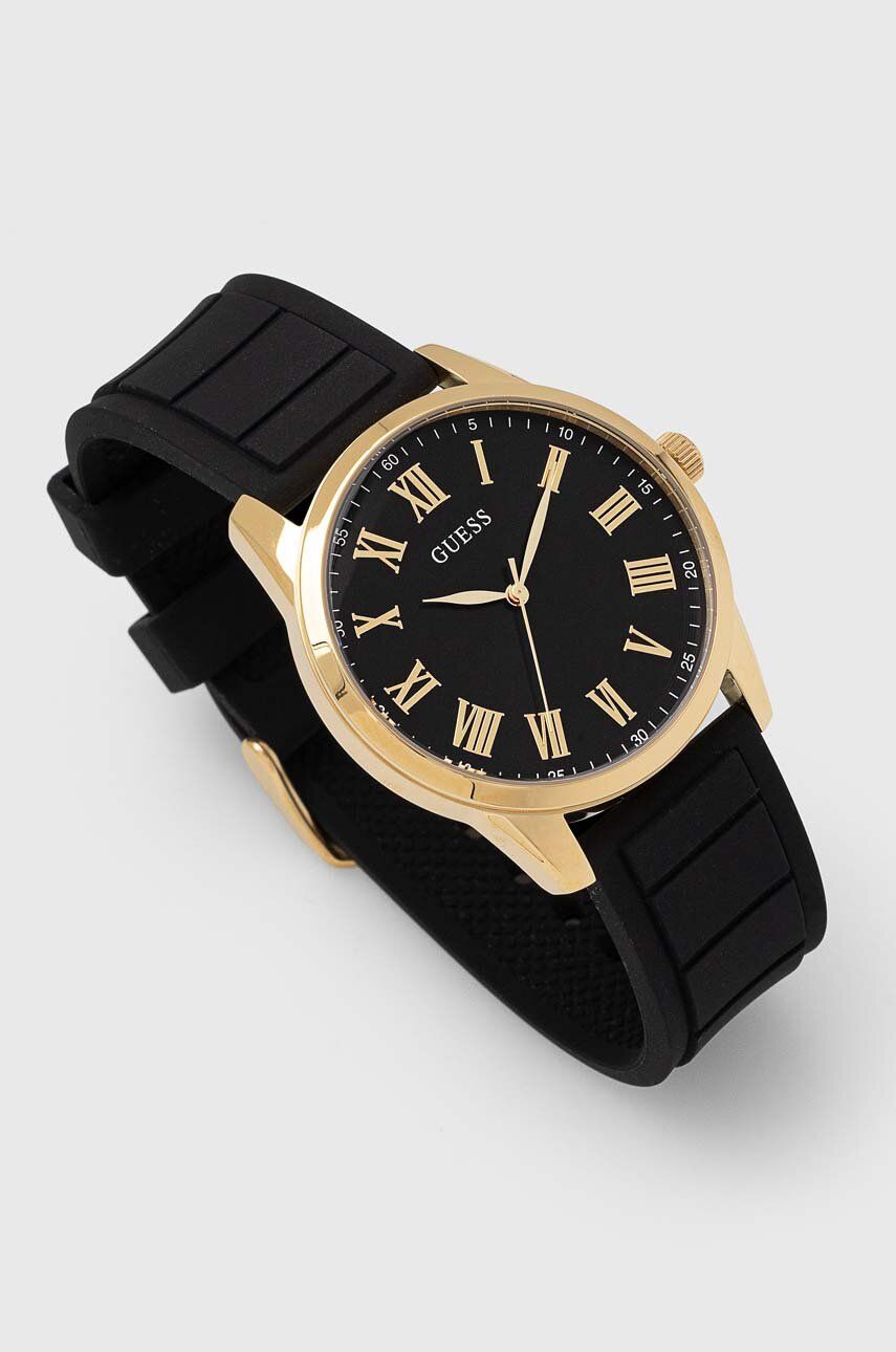 Guess zegarek GW0362G3 męski kolor czarny