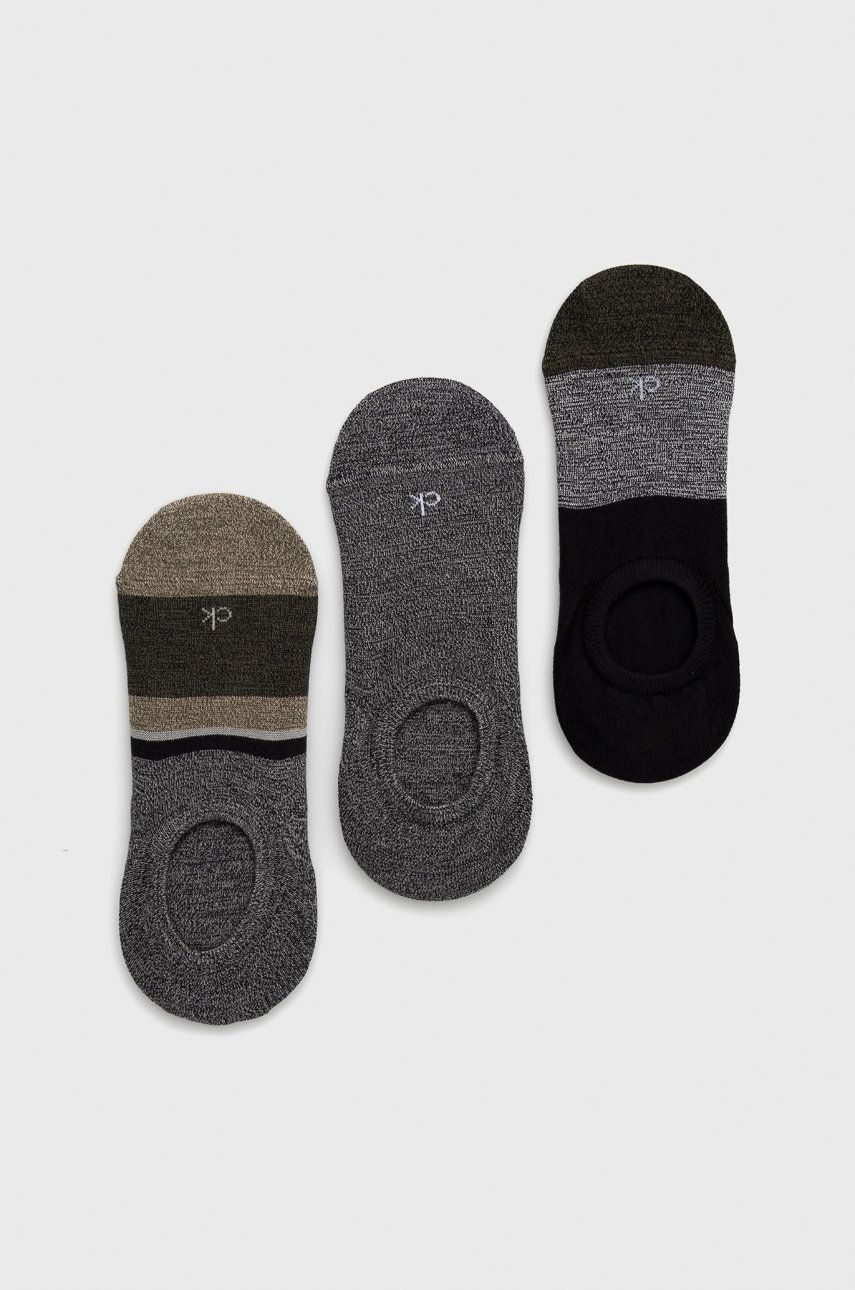 Calvin Klein Skarpetki (3-pack) kolor zielony