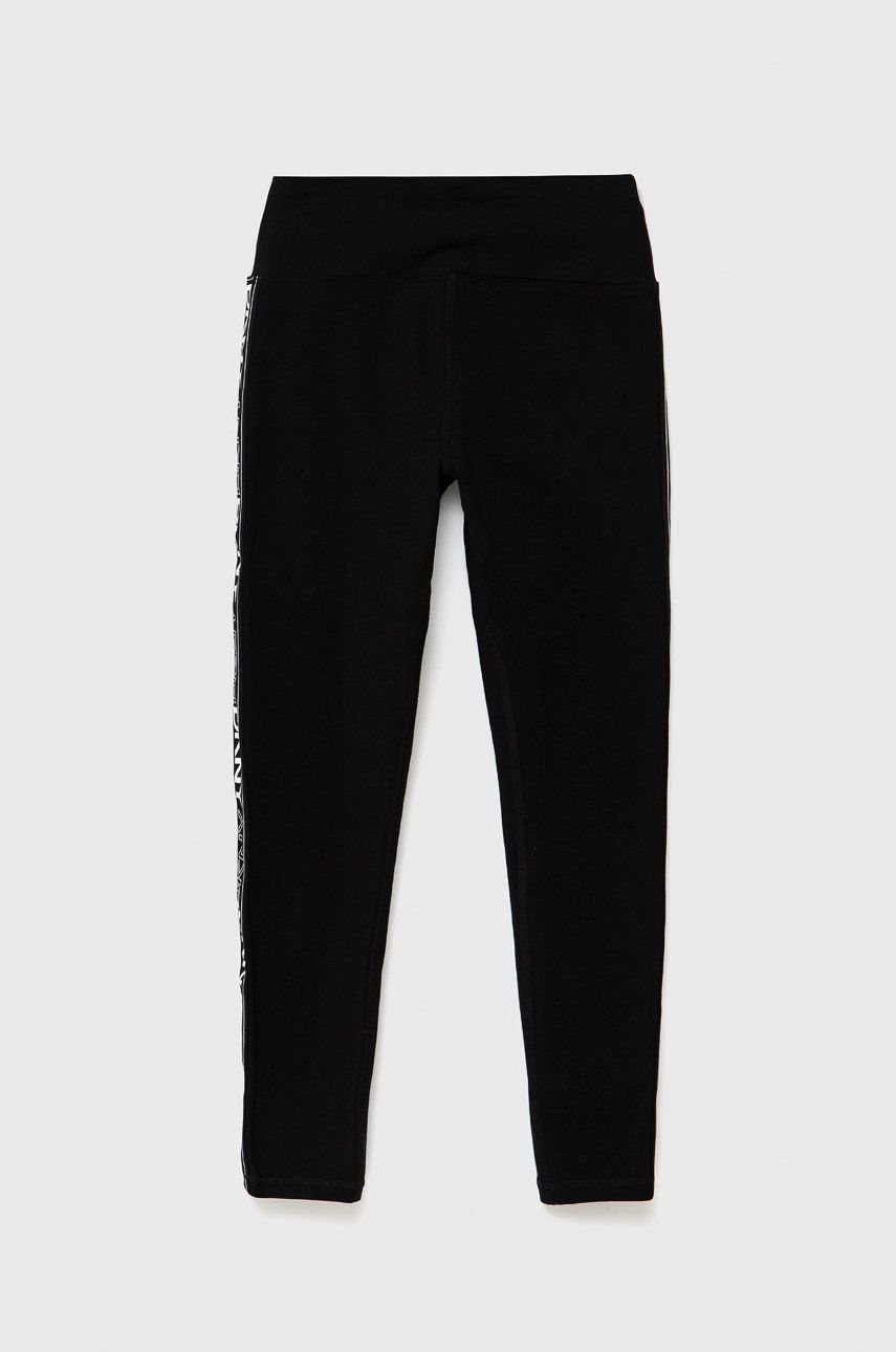 Dkny legginsy DP1P2484 damskie kolor biały z nadrukiem