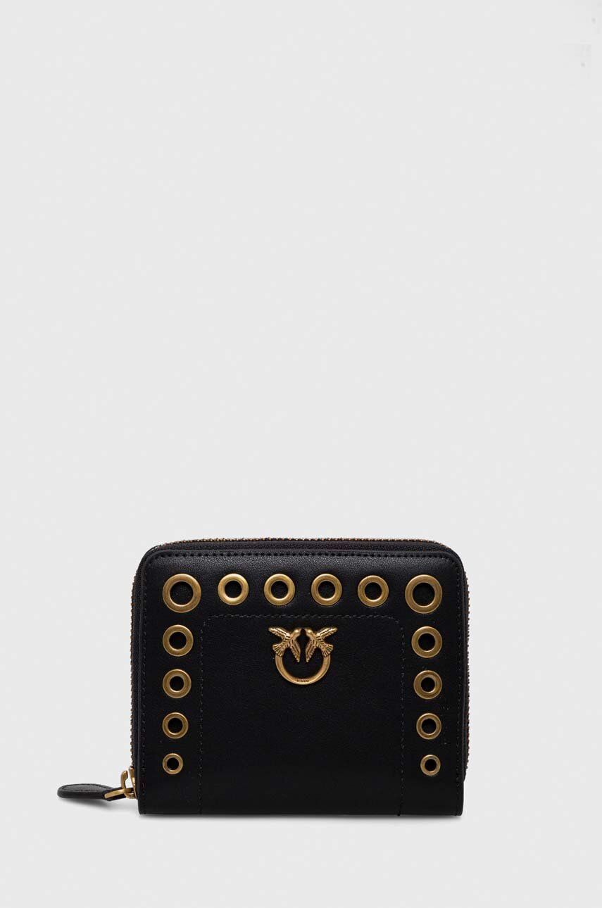 Pinko portfel damski kolor czarny