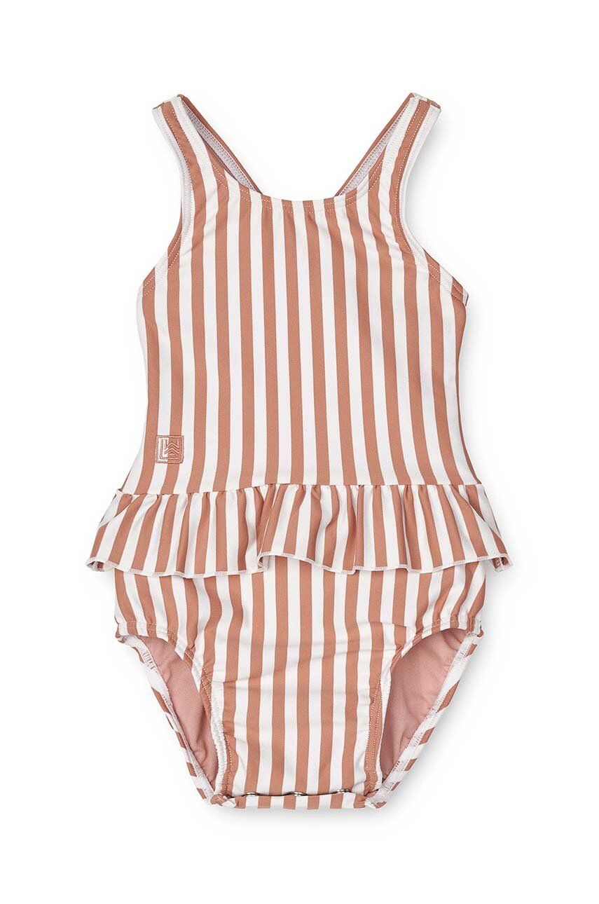 Liewood jednoczęściowy strój kąpielowy dziecięcy kolor beżowy