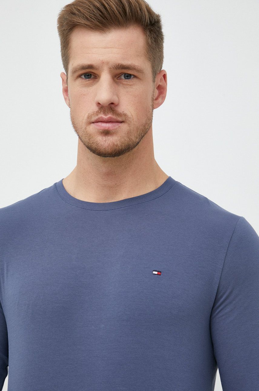 Tommy Hilfiger longsleeve kolor biały