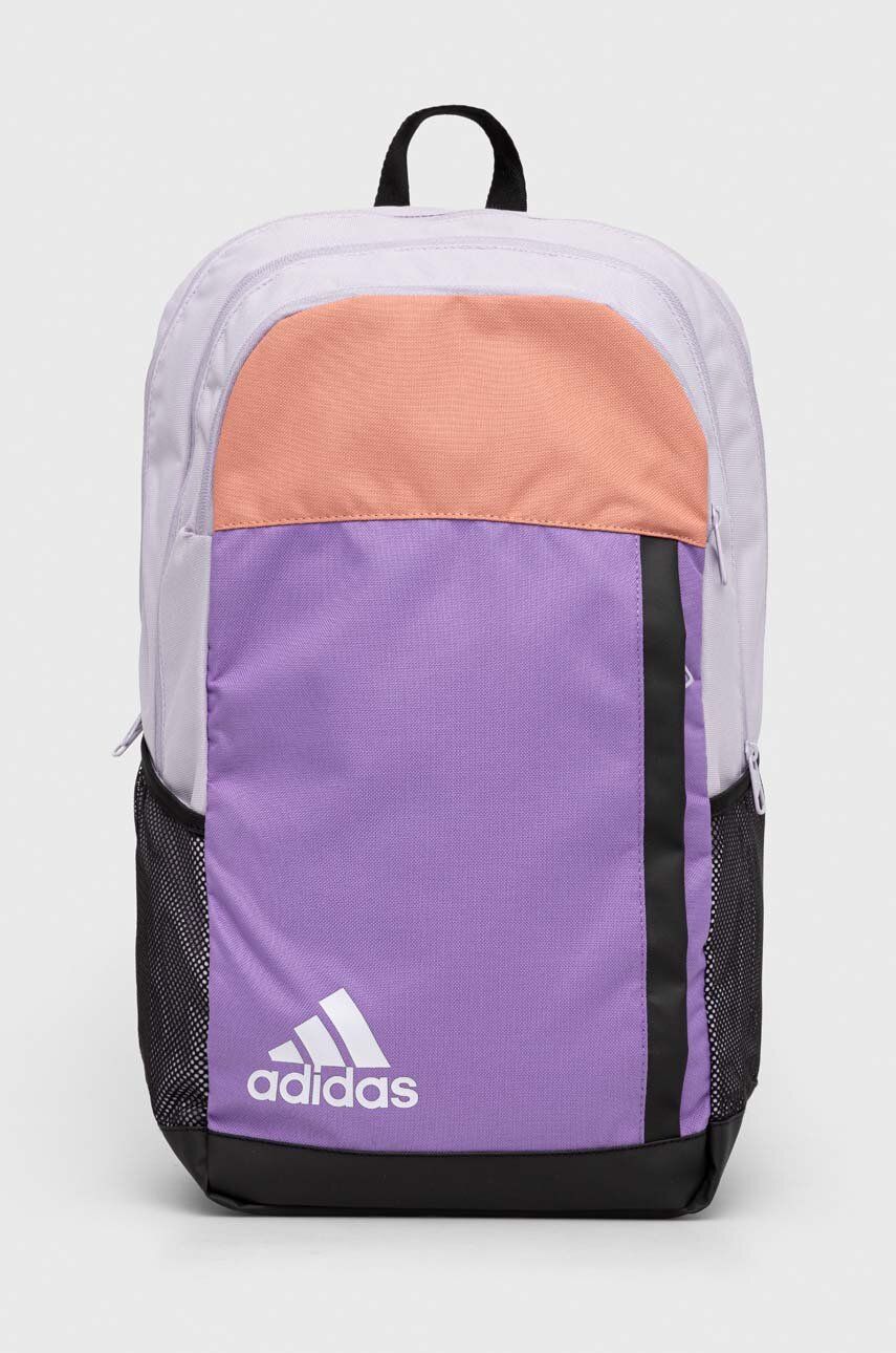 adidas Performance plecak kolor fioletowy duży wzorzysty
