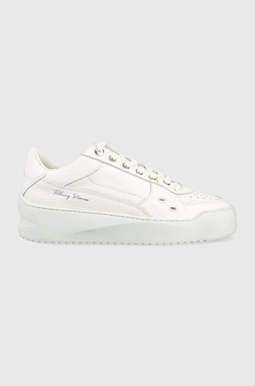 Filling Pieces sneakersy skórzane Avenue Cup kolor biały 71533701855 71533701855-All.White