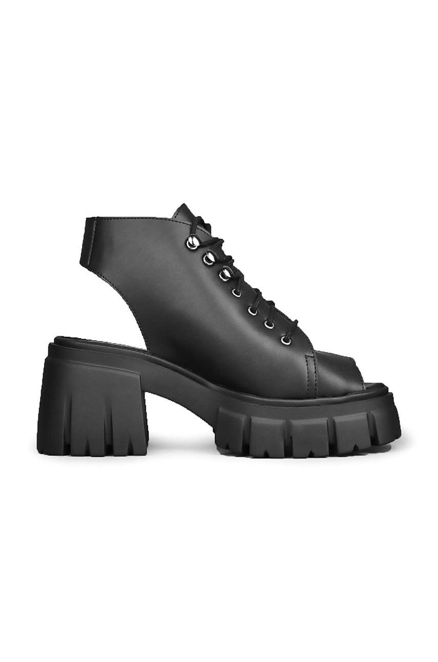 Altercore sandały Skylar Vegan damskie kolor czarny na słupku Skylar.Vegan