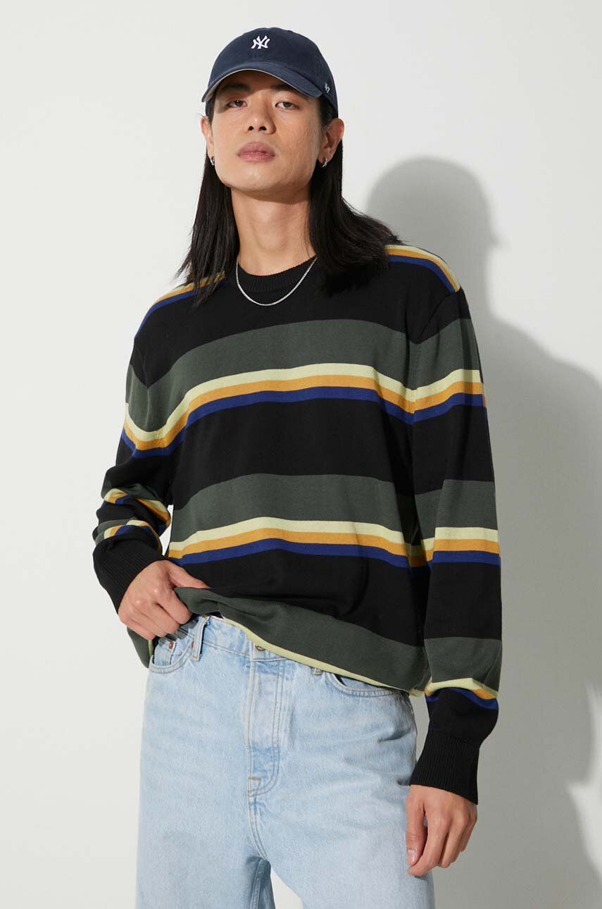 Vans sweter bawełniany kolor zielony lekki