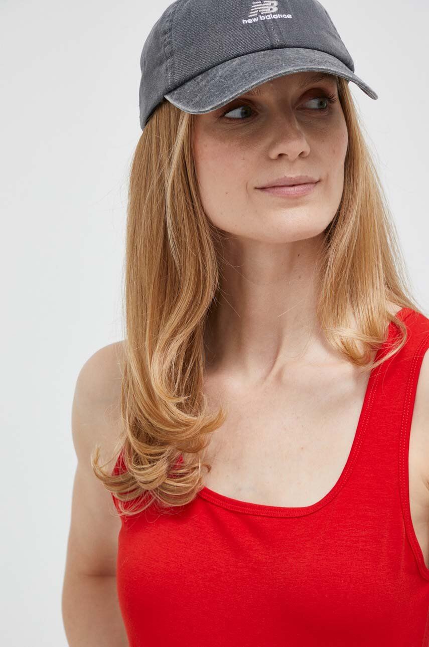 United Colors of Benetton top damski kolor czerwony