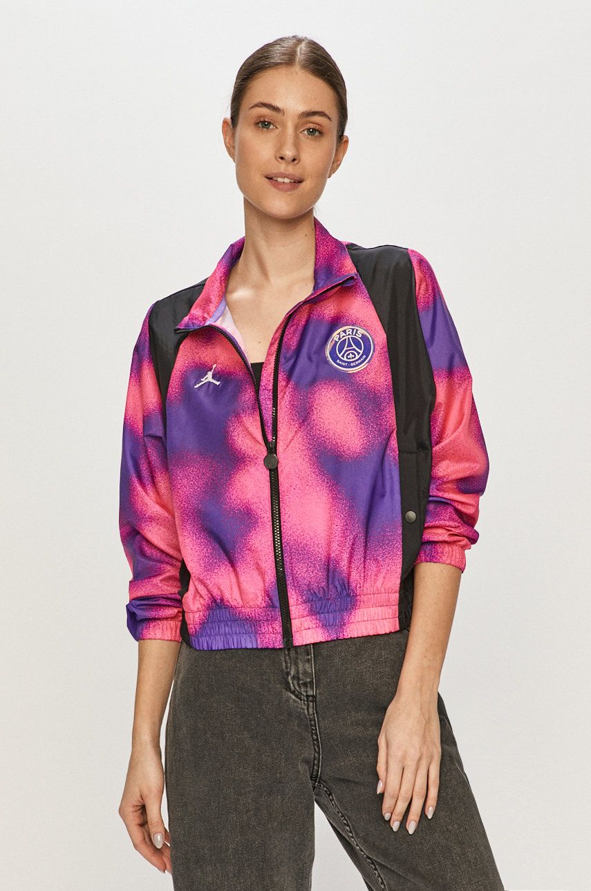 Jordan Kurtka kolor fioletowy przejściowa oversize
