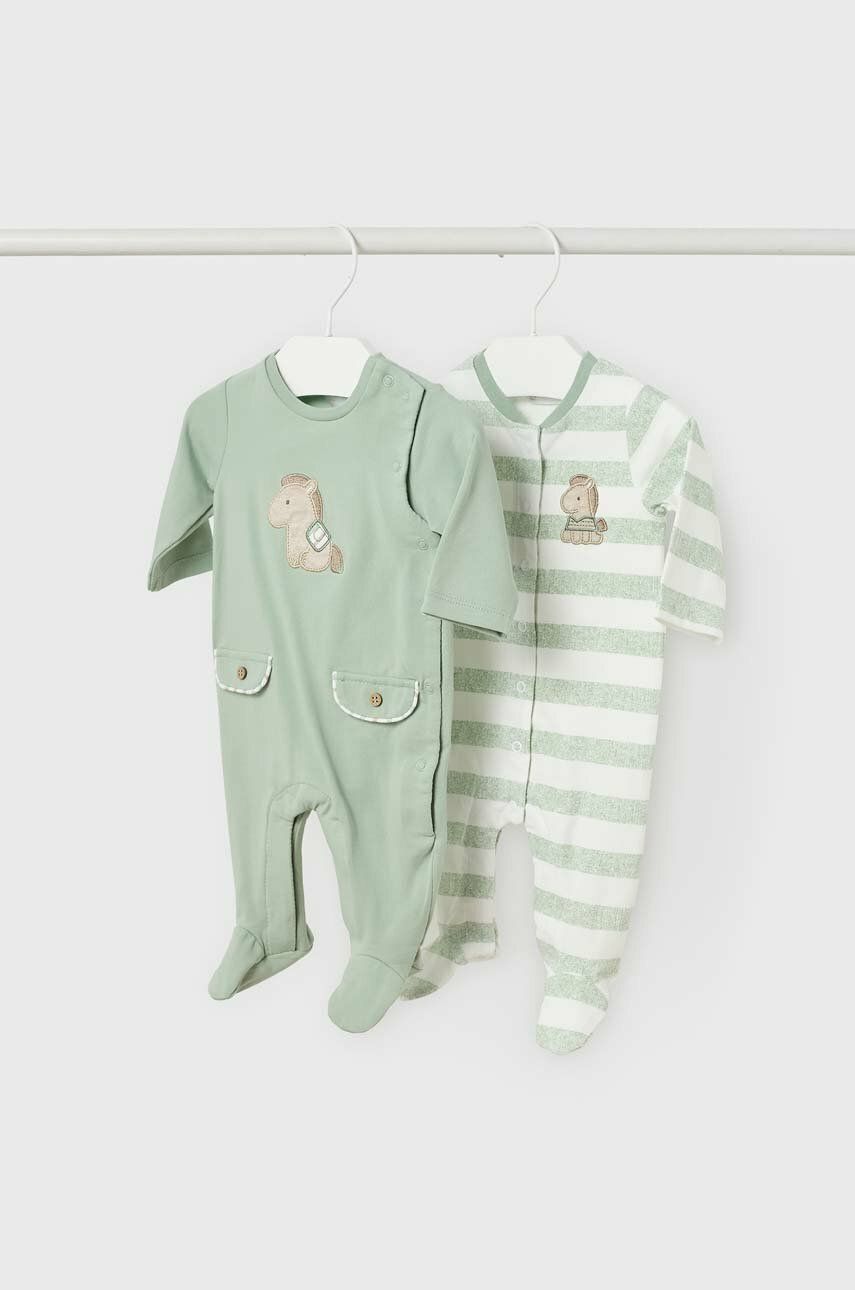 Mayoral Newborn śpioszki niemowlęce 2-pack