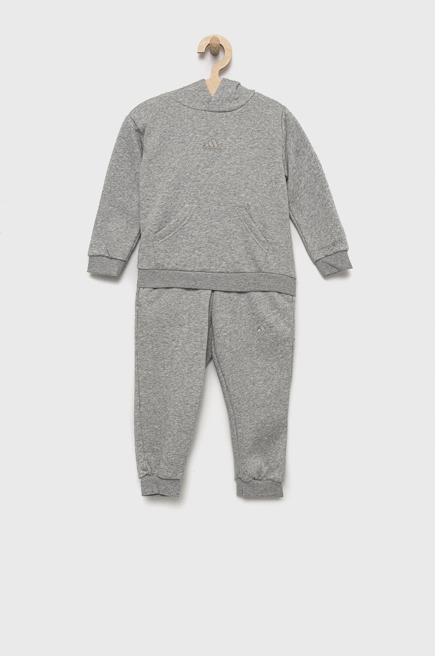 adidas dres dziecięcy kolor szary