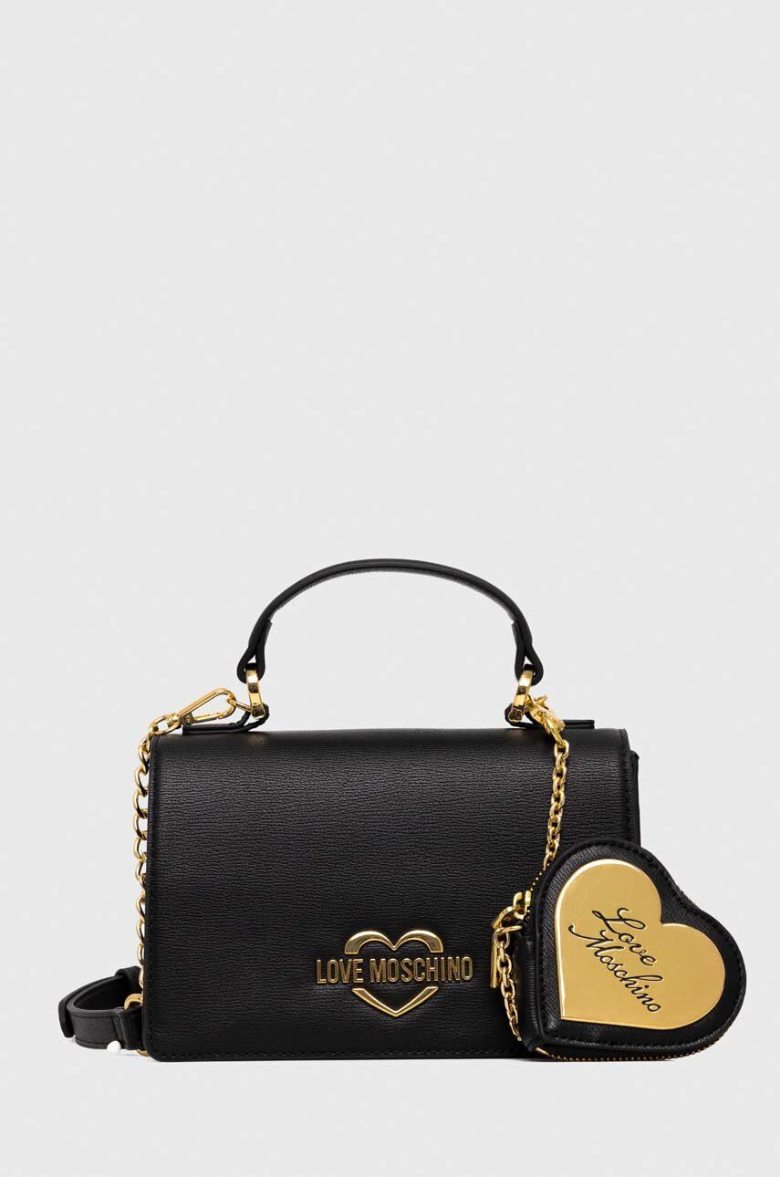 Love Moschino torebka kolor czarny