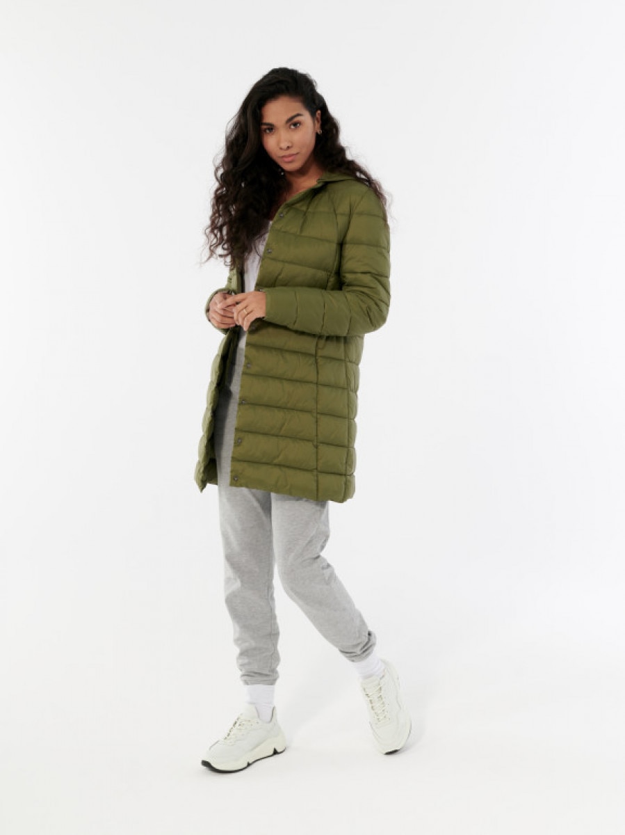 Płaszcz puchowy damski