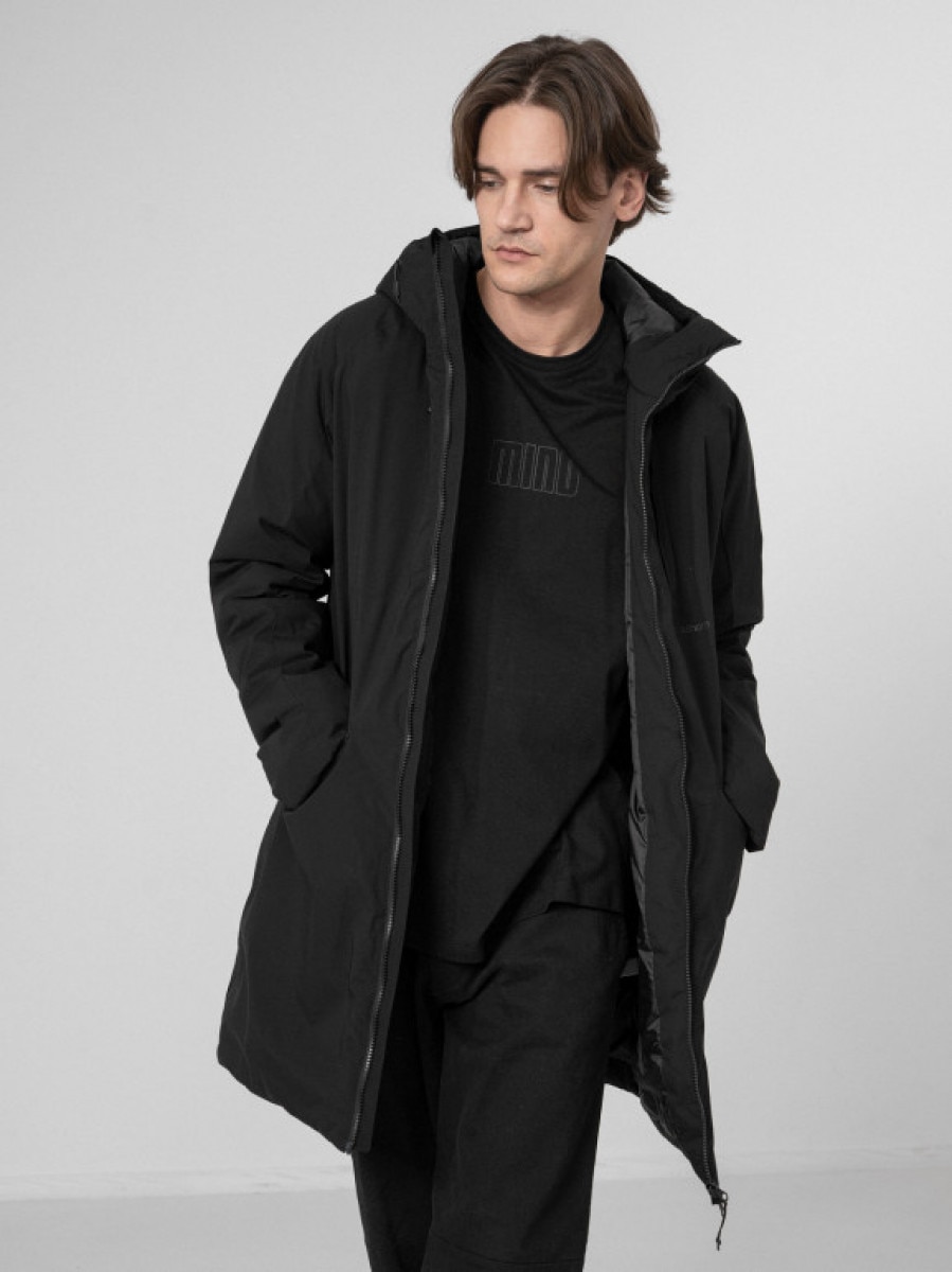 Parka przejściowa membrana 5000 męska - czarna