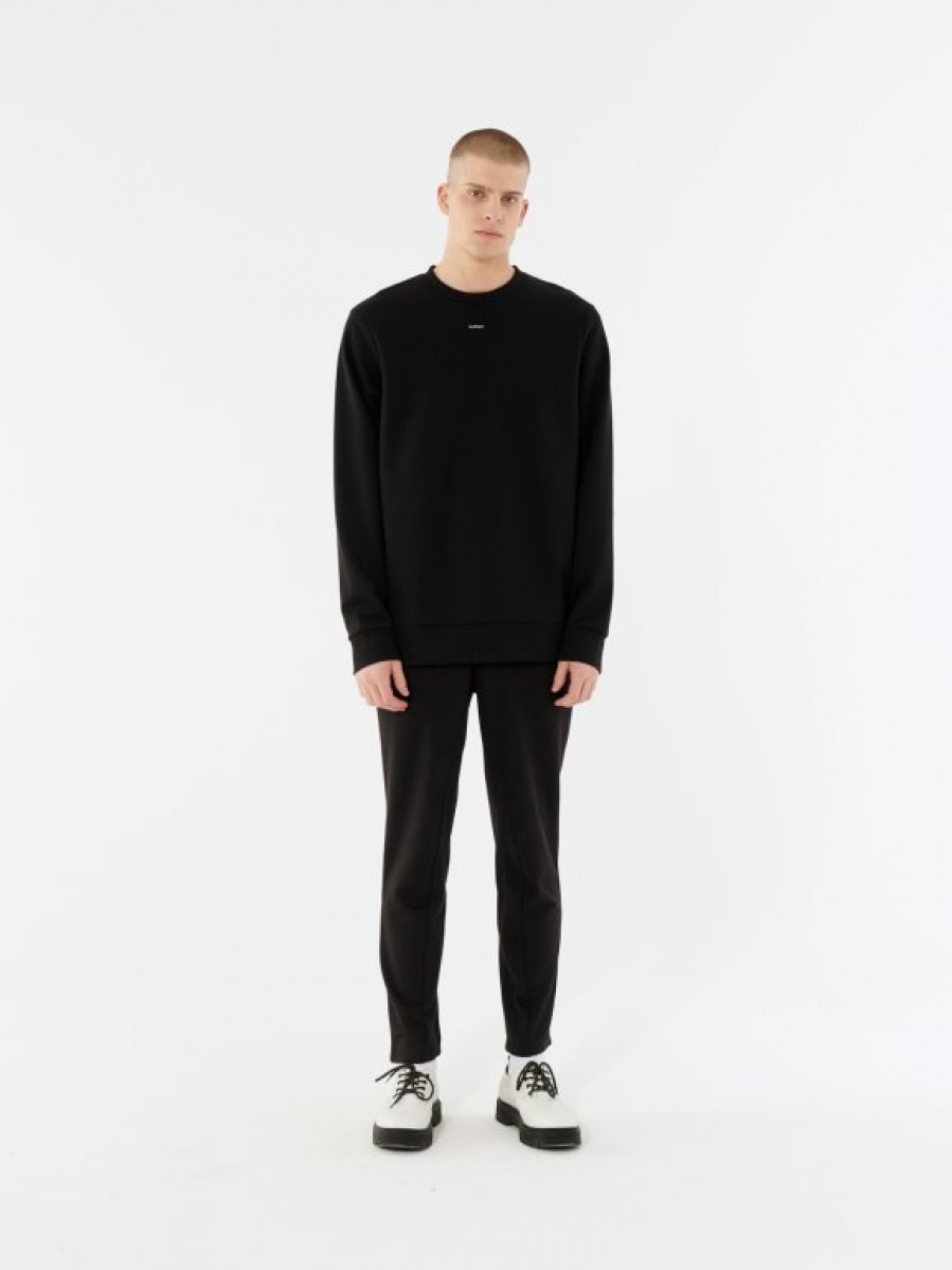 Bluza oversize z nadrukiem męska