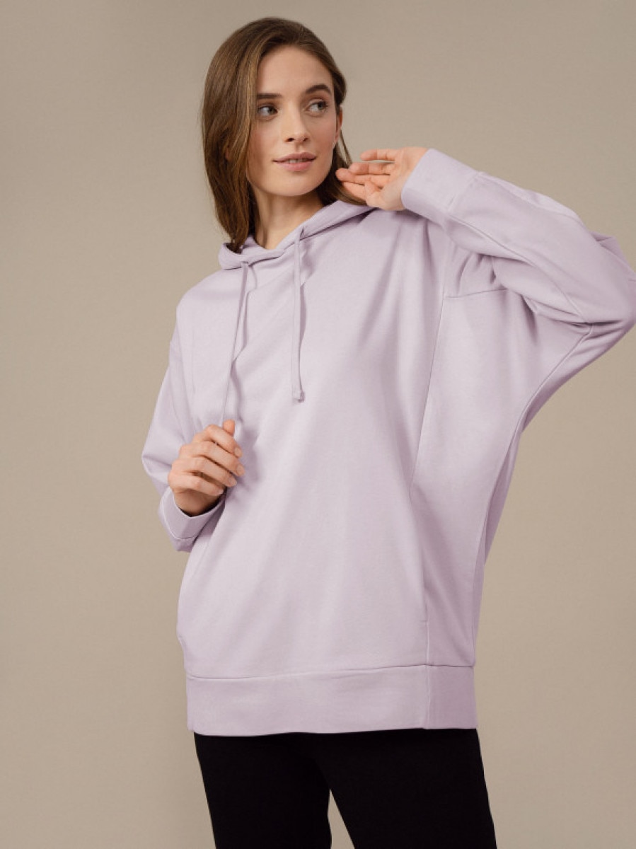 Bluza nierozpinana z kapturem damska